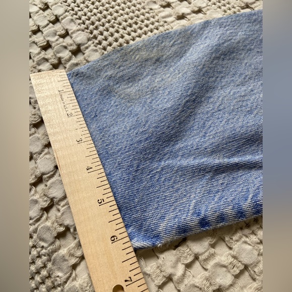 VINTAGE 80s Levis Native Blue Women’s Mom Jeans Made in USA Size 14 - Picture 6 of 16